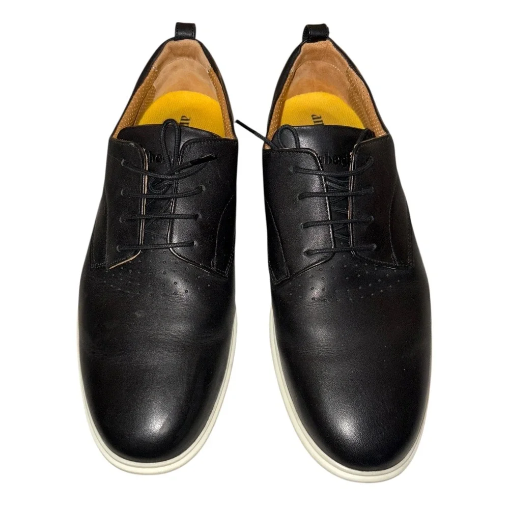 Amberjack‎ Original classic black leather lace up shoes Men's 12